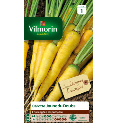 Sachet graines Carotte Jaune Obtuse du Doubs