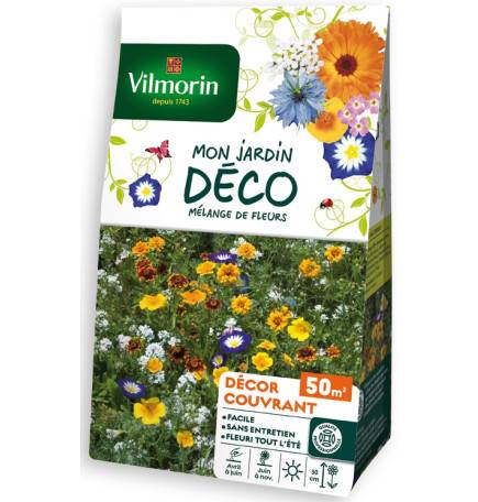 Sachet graines Mélange de fleurs Couvrant 50m2