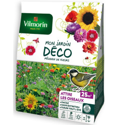 Sachet graines Mélange de fleurs Attire les Oiseaux 25m2