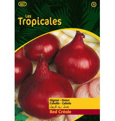 Sachet graines LES TROPICALES - Oignon Red Créole