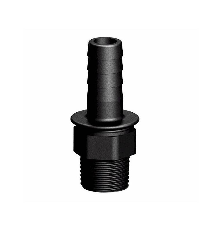 Product sheet Male connector 3/4 "- straight barbed Ø19mm