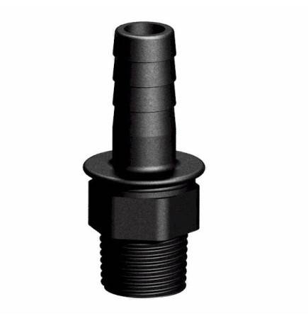 Product sheet Male connector 3/4 "- straight barbed Ø19mm