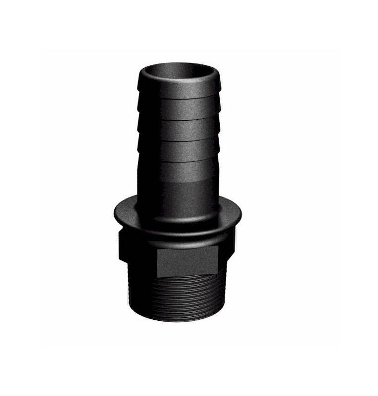 Product sheet Male connector 1 "- straight barbed Ø25mm