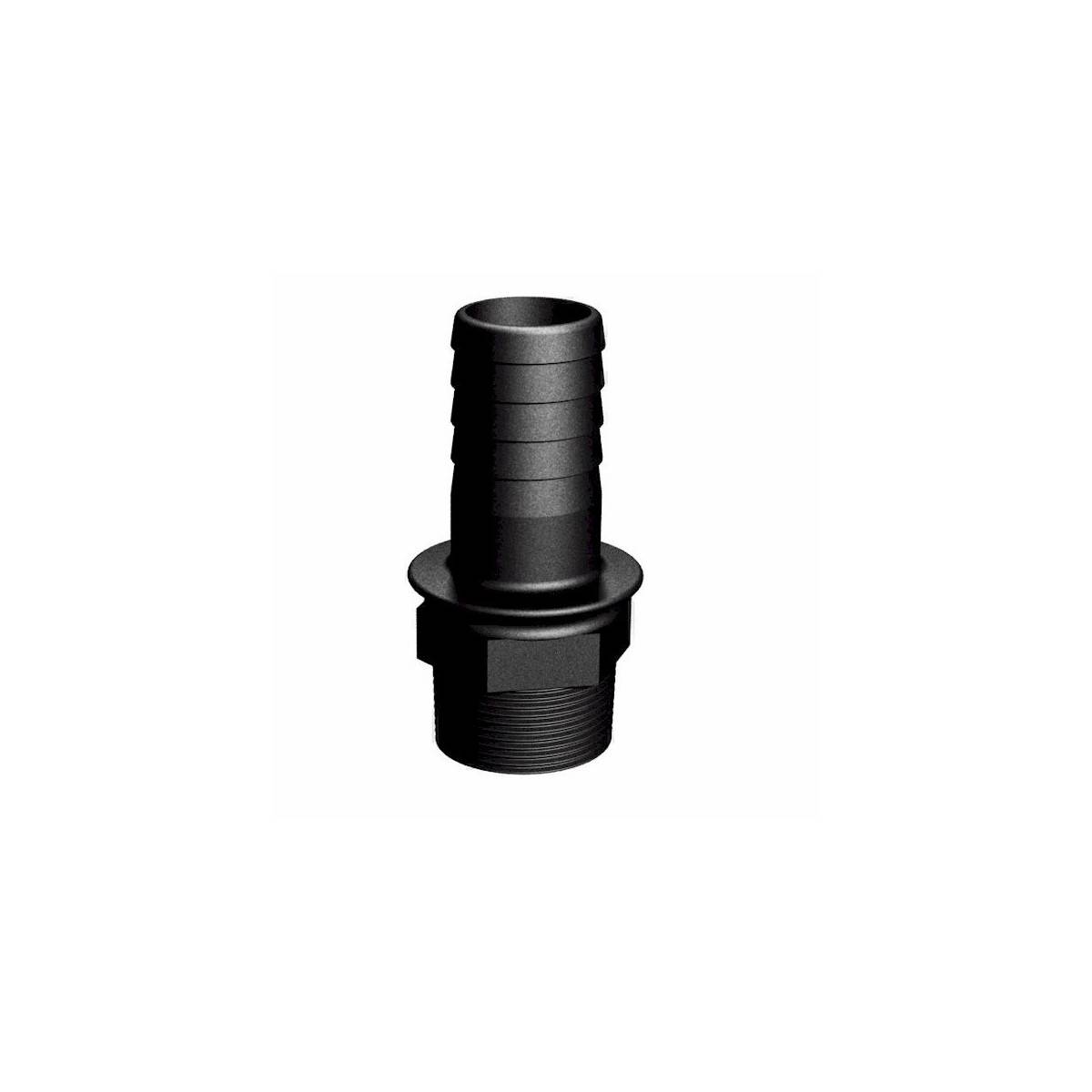 Product sheet Male connector 1 "- straight barbed Ø25mm