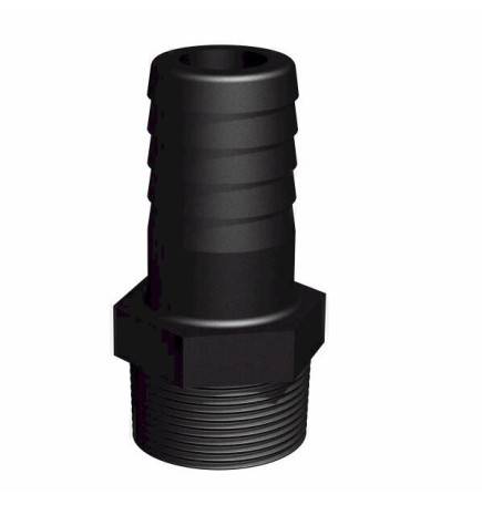 Fiche produit Raccord male 1-1/4" - cannelé droit Ø32mm