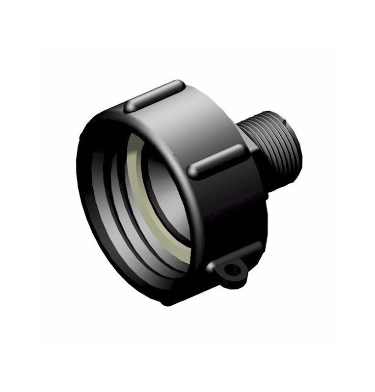 Product sheet 2 "female connector S60x6 - male 3/4", not gas