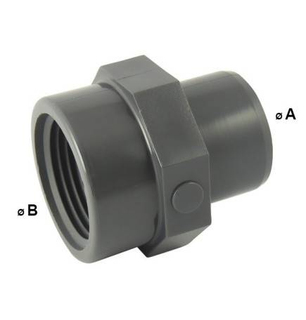 Male adapter to stick / female to screw in PVC