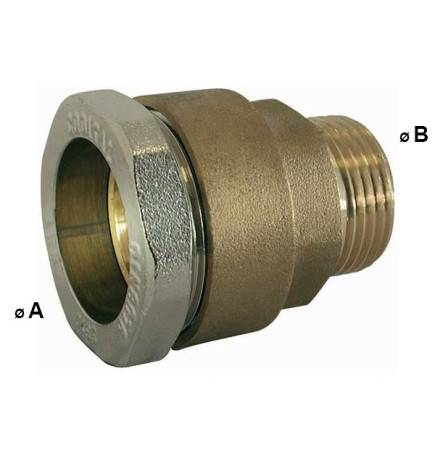 Raccord à compression droit - filetage femelle BSP