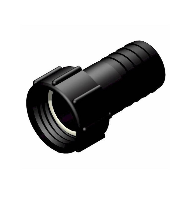 Product sheet 2 "female connector S60x6 - straight fluted male Ø 50mm