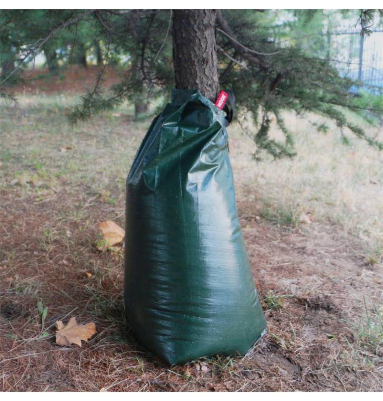 Sac d'irrigation des arbres 75L PE 200grs/m² goutte à goutte