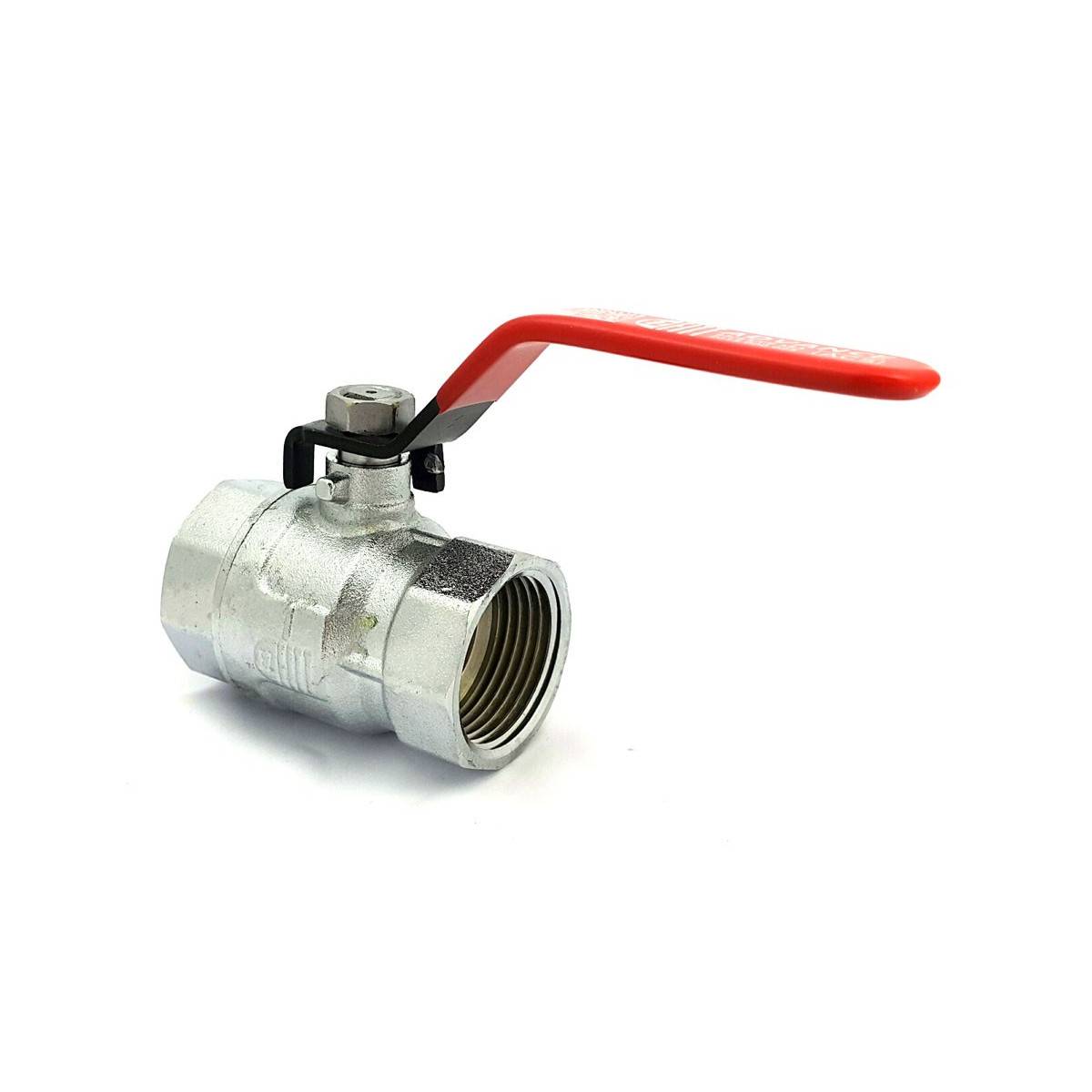 Female brass chrome plated ball valve 1 inch