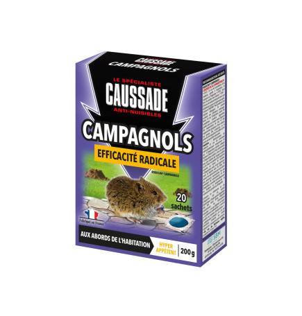 Campagnols - Pat Appât forte infestation Efficacité radicale 200grs ( 20 x10 grs)