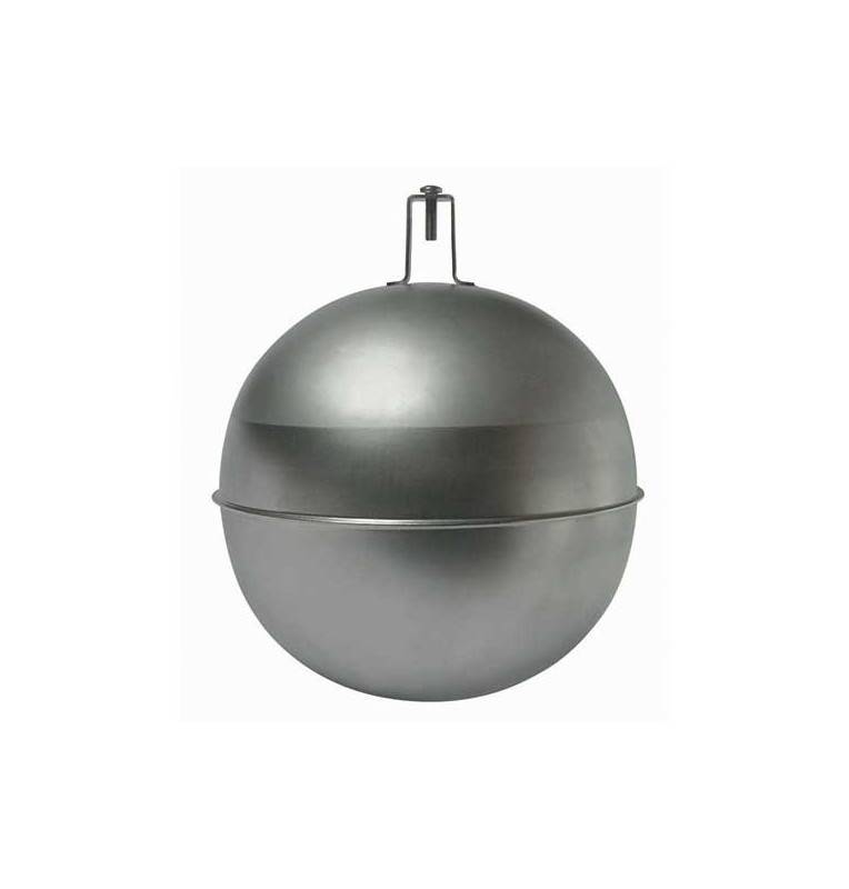 Boule inox pour robinet flotteur à tige plate