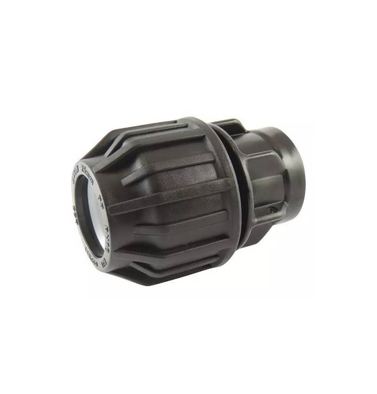 Compression fitting with BSP female thread