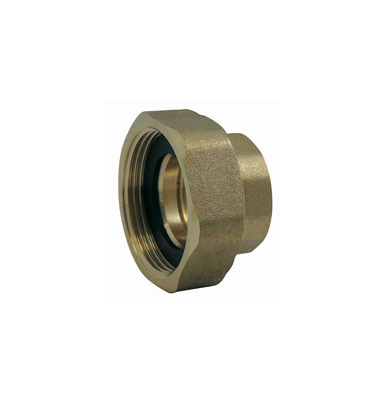 Un medio roscado EPDM plana conector vendido por par