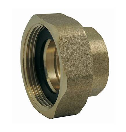 1/2 EPDM flat seal union sold in pairs