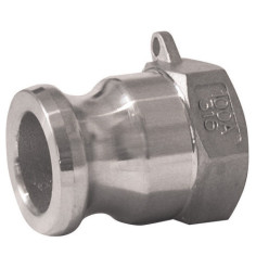 Male Camlock coupling - female threaded stainless steel - Type A