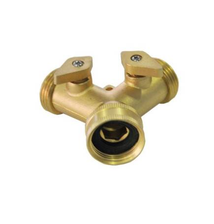 Product sheet 3/4 "brass Y-connector