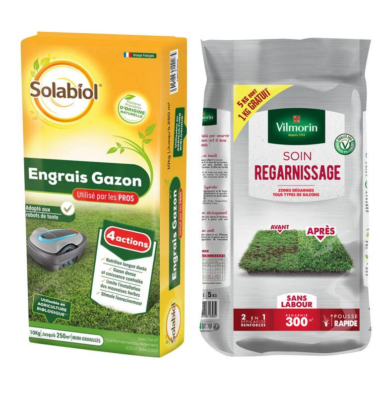 Gazon ultra résistant 5kgs dont 1kg gratuit