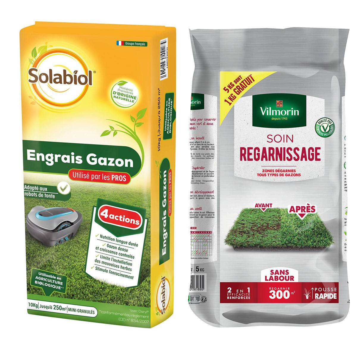 Gazon ultra résistant 5kgs dont 1kg gratuit