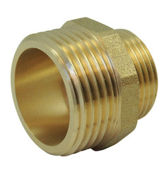 Nipple Male / Male Reduced Brass