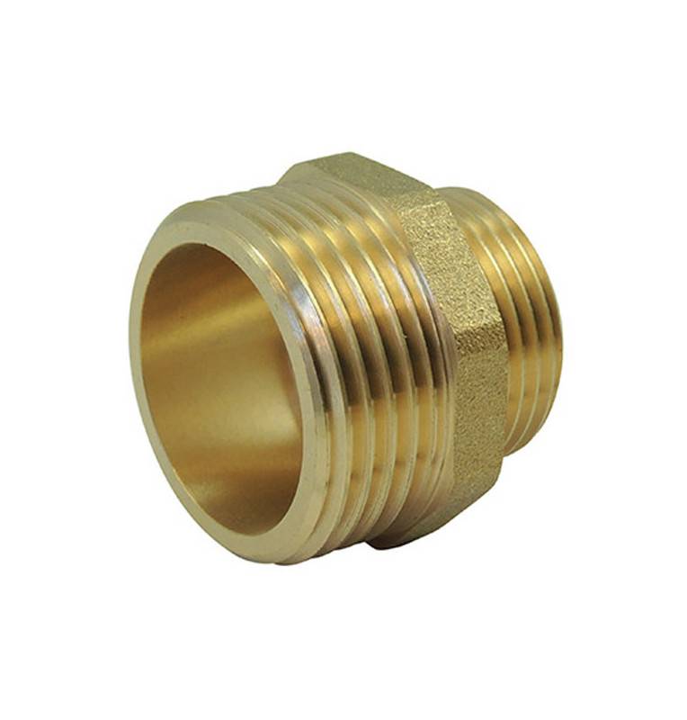 Nipple Male / Male Reduced Brass