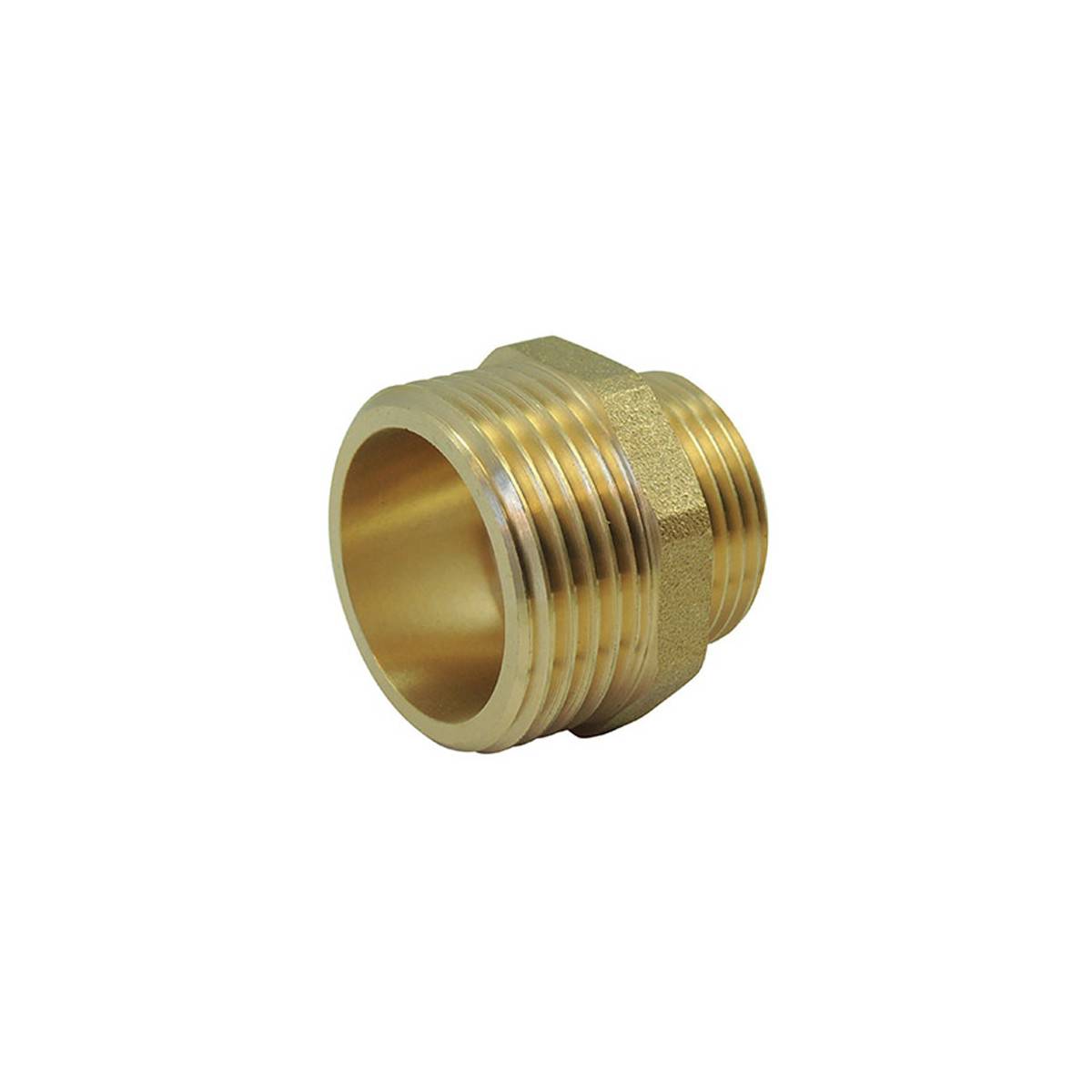 Nipple Male / Male Reduced Brass