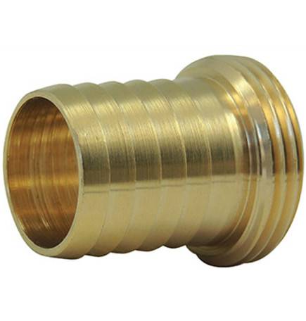 Male splined tip - male threaded brass