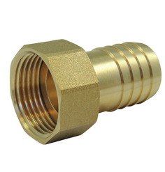 Splined Fittings: 2 Piece Female End (Free Nut)