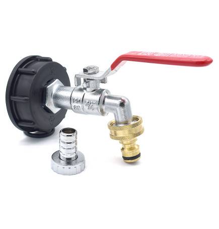 Connection chrome brass faucet output quick fitting