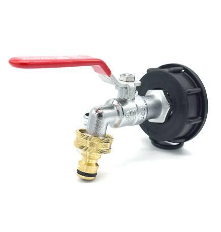 Connection chrome brass faucet output quick fitting