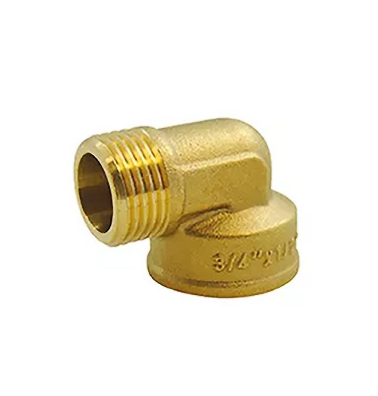 Reduced elbow Female - Brass screw male