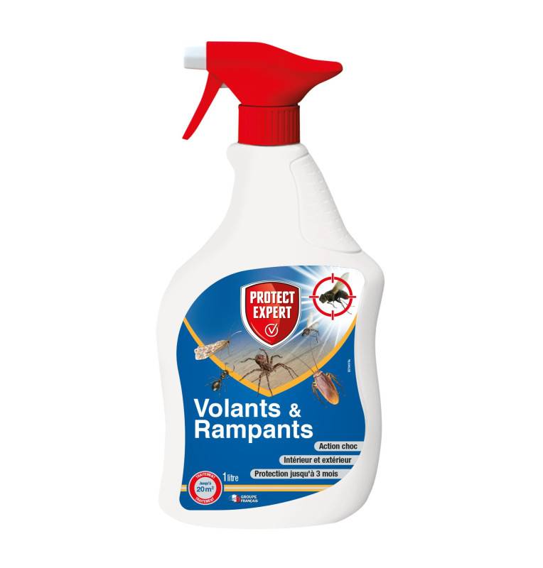 Barrage aux insectes volants/rampants - Flacon 1L