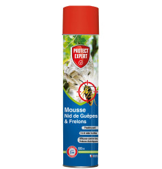 Mousse Nids de Guêpes et Frelons - aérosol de 600 ml