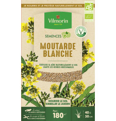 Graines de Moutarde blanche BIO , boite de 375 grs