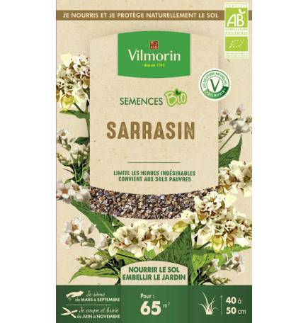 Graines de Sarrasin Bio , boite de 375 grs