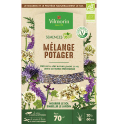 Graines Mélange Potager Bio , boite de 250 grs