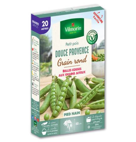 Graines de Pois Douce Provence - 20 mètres