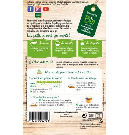 Sachet de graines CHIA - Sauge Hispanique - BIO