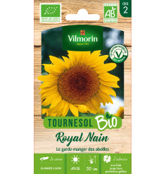 Sachet de graines Tournesol Royal Nain BIO