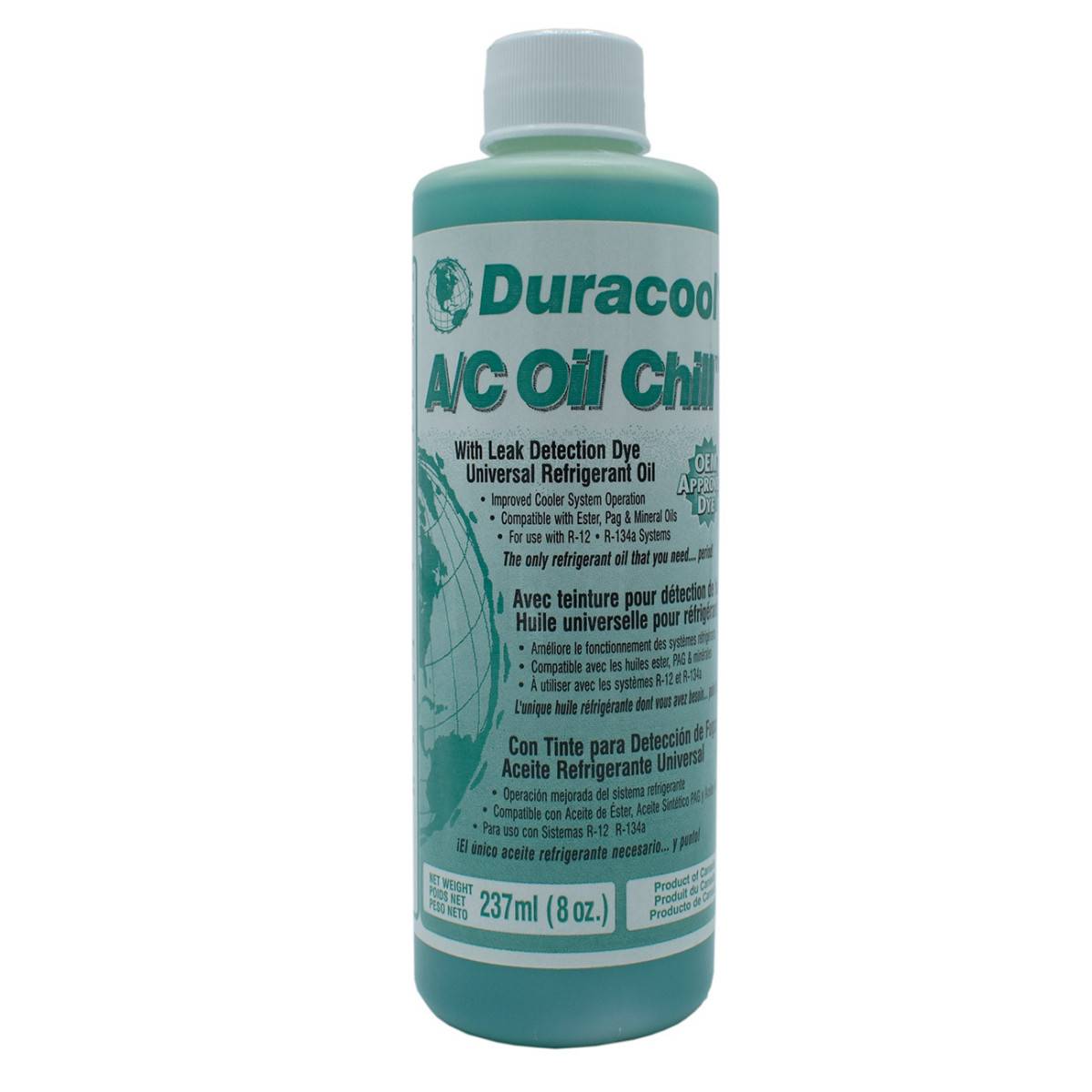 OIL BOTTLE DURACOOL A / C OIL - 227GR