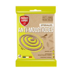 Lot de 8 Spirales anti moutisques