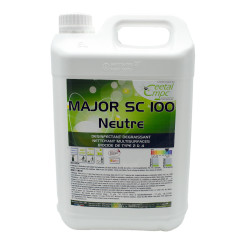 Nettoyant détergent multi surfaces MAJOR SC 100 , bidon de 5L