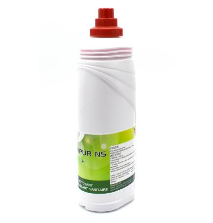 Nettoyant désincrustant Désodorisant SANIPUR NS + , flacon de 750ml