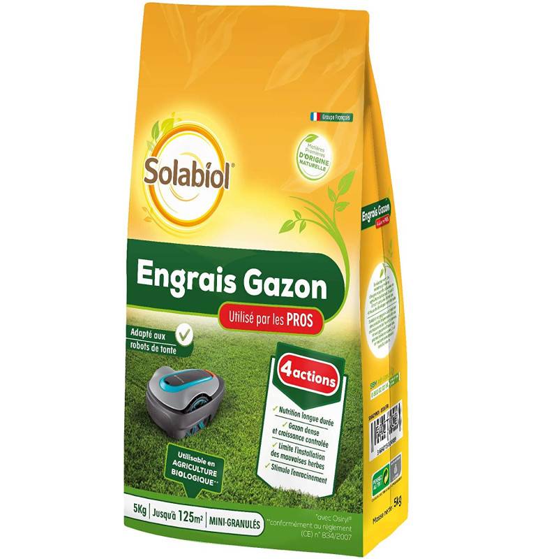 Fertilizante de césped profesional, bolsa de 10 kg