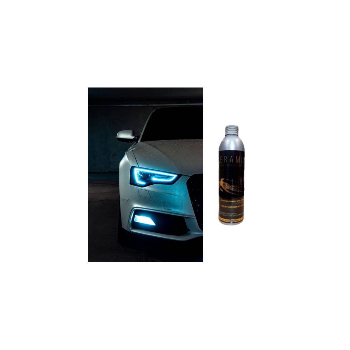 CERAMIC PLUS - Traitement céramique pour carrosserie et jantes - auto et moto 100ml