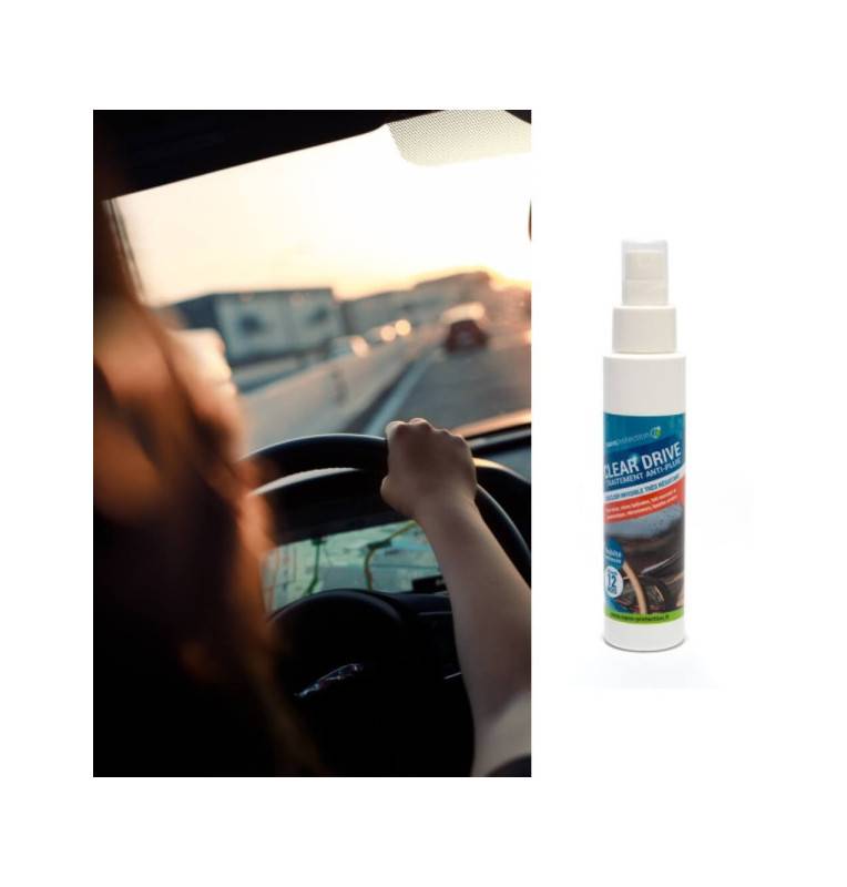 CLEAR DRIVE - Traitement anti pluie pare-brise et vitres automobile 100ml