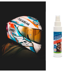 Traitement Anti pluie Casques spécial visières et bulles moto 100ml