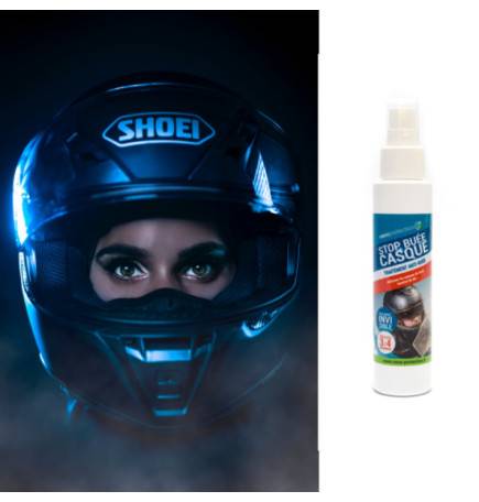 STOP BUEE CASQUES - Anti buée pour visière de casque moto 50ml