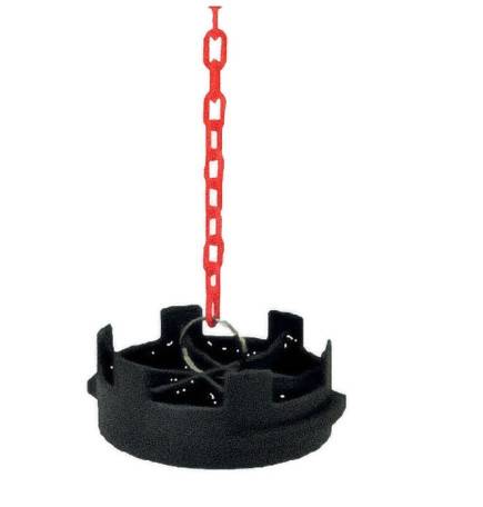 Guillemin symmetrical plug, firefighter, lock and aluminum chain